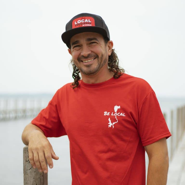 Portrait of Heath Williams for #BojiKites in Okoboji, IA.