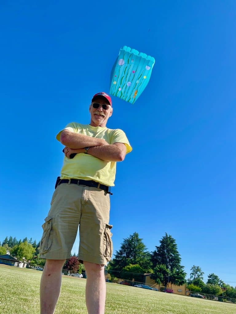 Portrait of Rod Thrall for #BojiKites in Okoboji, IA.