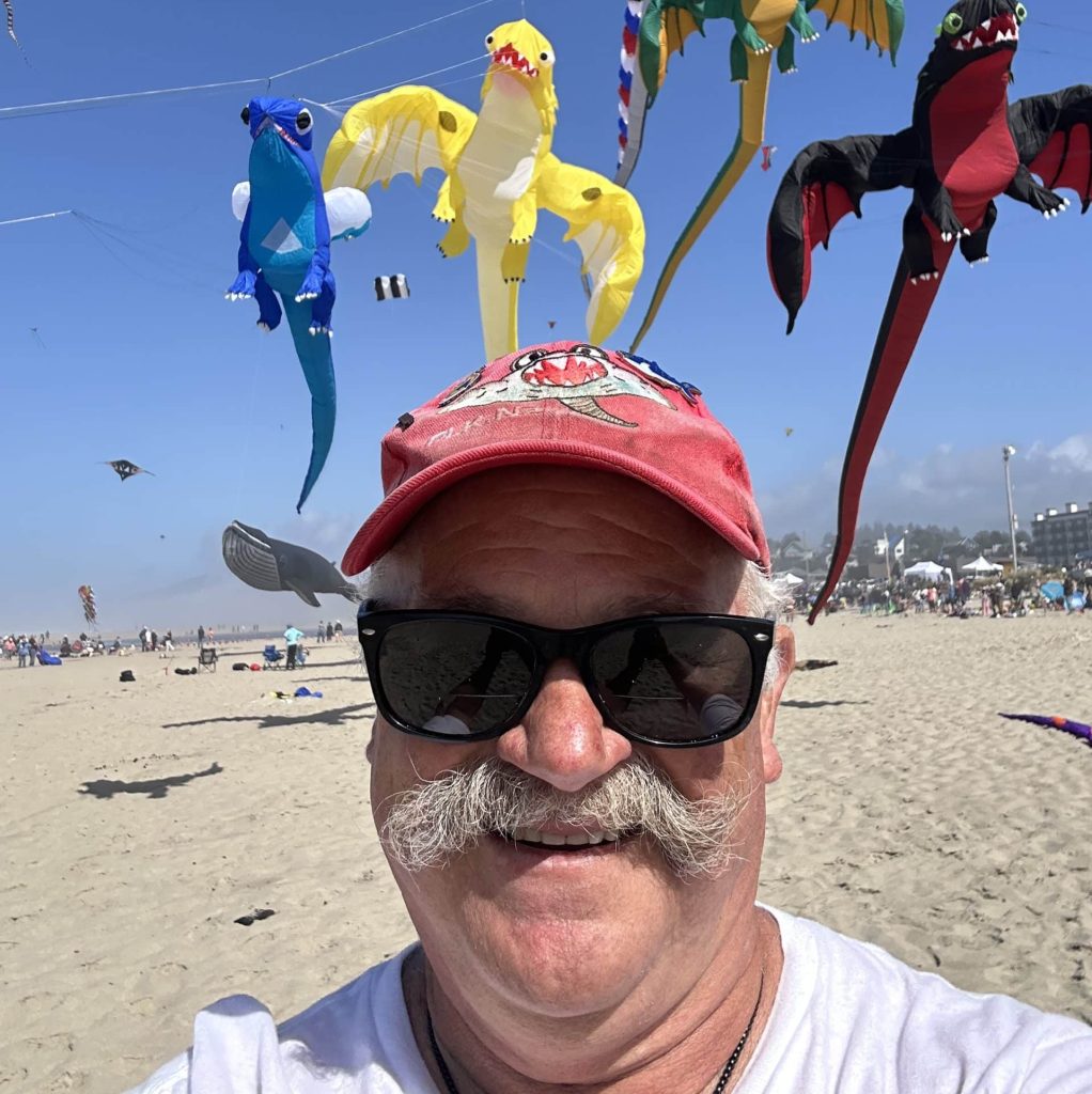 Portrait of Kevin Cole for #BojiKites in Okoboji, IA.