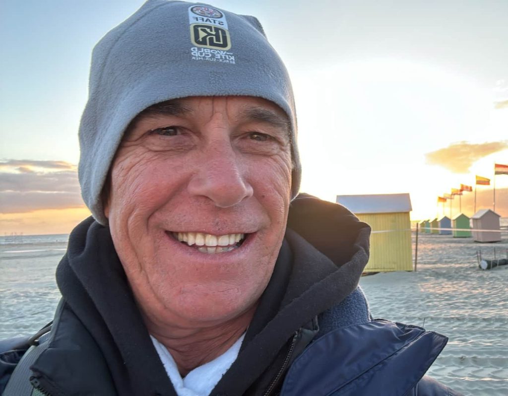 Portrait of Scott Weider for #BojiKites in Okoboji, IA.