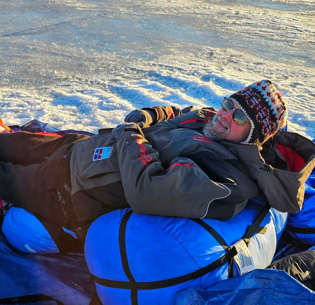 Portrait of Tim Sorenson for #BojiKites in Okoboji, IA.